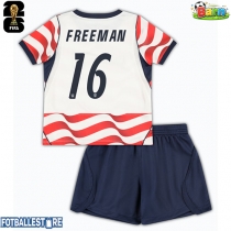USA Alex Freeman #16 Hjemmedraktsett Barn VM 2026 Kortermet (+ Korte bukser)